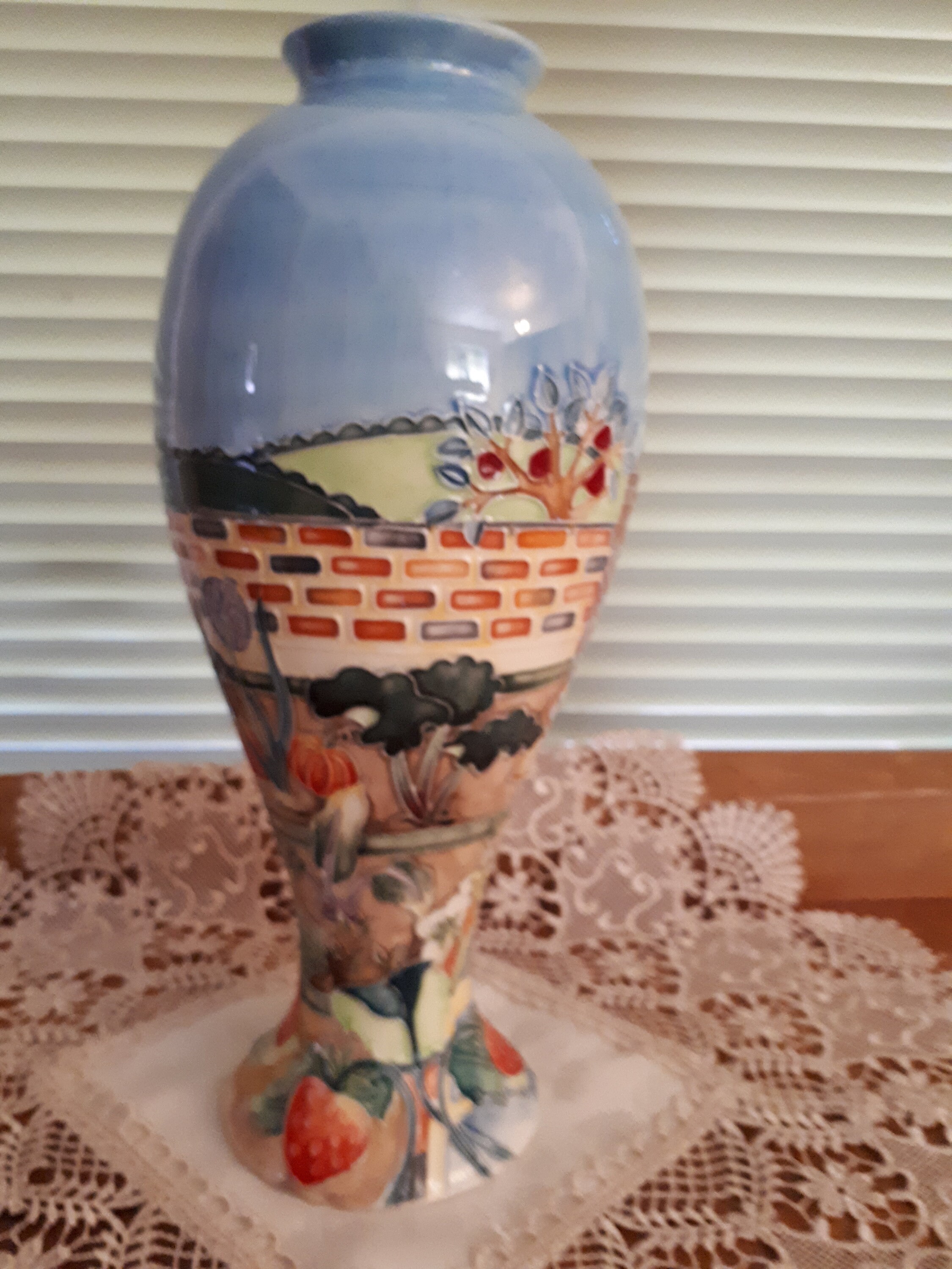Stunning Old Tupton ware vase 'Farmyard scene Etsy