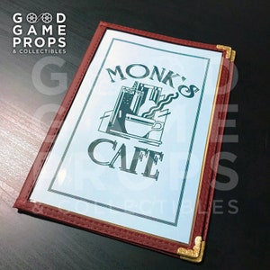 Seinfeld Monk's Cafe Menu Prop Replica 100% Screen Accurate image 2