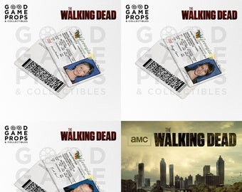 The Walking Dead | Maggie Green / Carol Peletier / Merle Dixon Driver's License Prop Replica | Series 3 | PVC