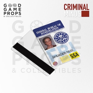 Criminal Minds | FBI ID Badge Prop Replica | PVC | Screen Accurate