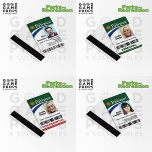 Parks and Recreation | City of Pawnee Employee ID Badge Prop Replica | PVC | 100% Screen Accurate