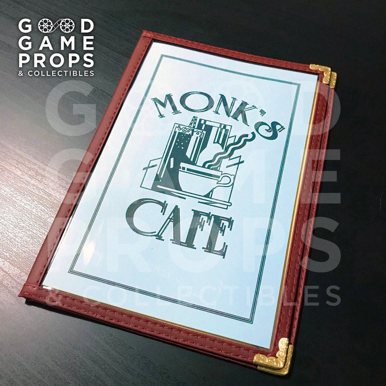 Seinfeld Monk's Cafe Menu Prop Replica 100% Screen Accurate Bild 2