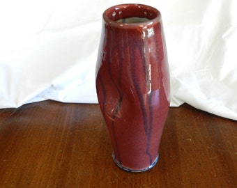 Red and Blue Vase