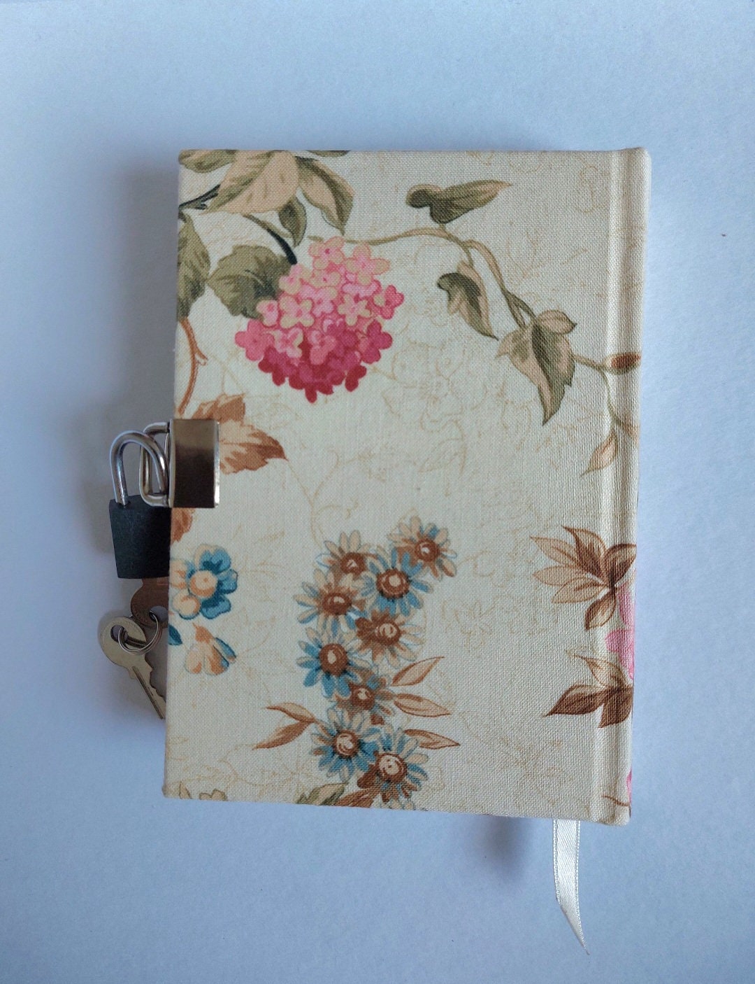 Diary Lockable With Lock Lockable Secret Diary Locked Red Etsy