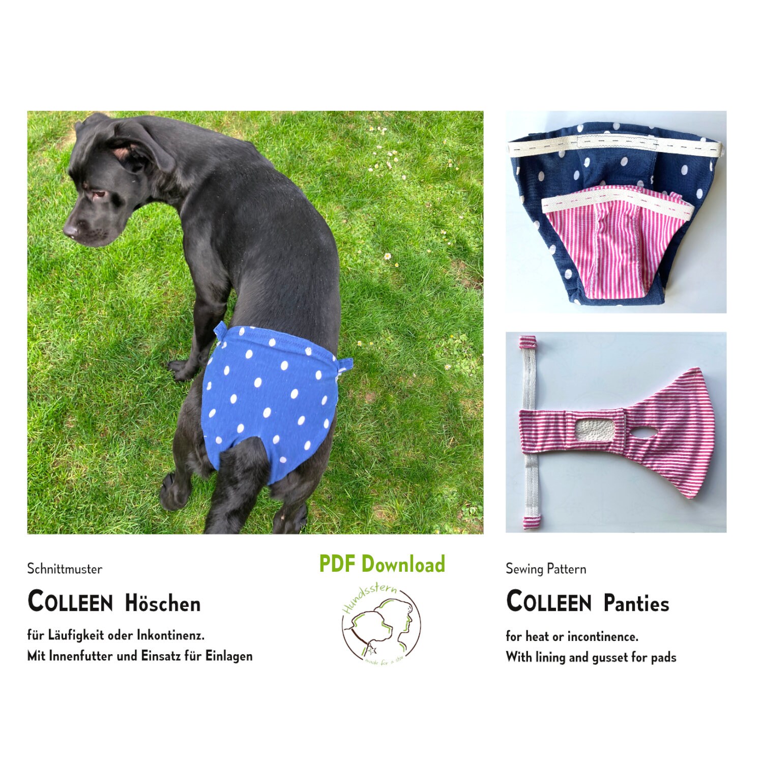 Knickers for dogs on heat cheap