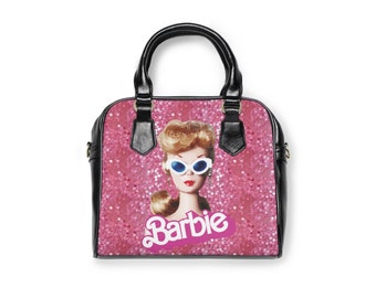 Barbi Doll Vintage-Inspired Barb Shoulder Handbag