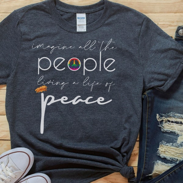 Imagine Peace Short Sleeve Tee