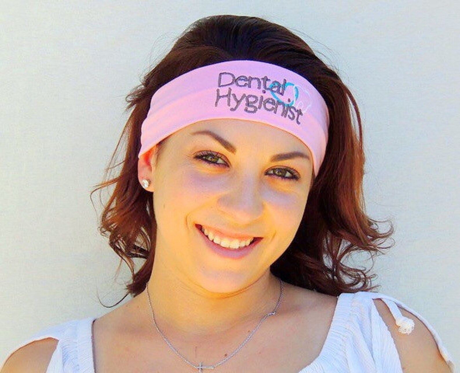 Dental Hygienist Embroidered Headband Dental Hygiene Etsy
