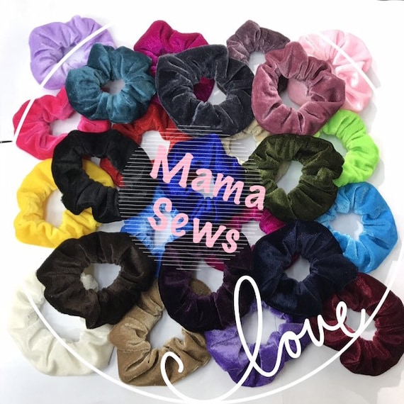 Wholesale velvet deals scrunchies