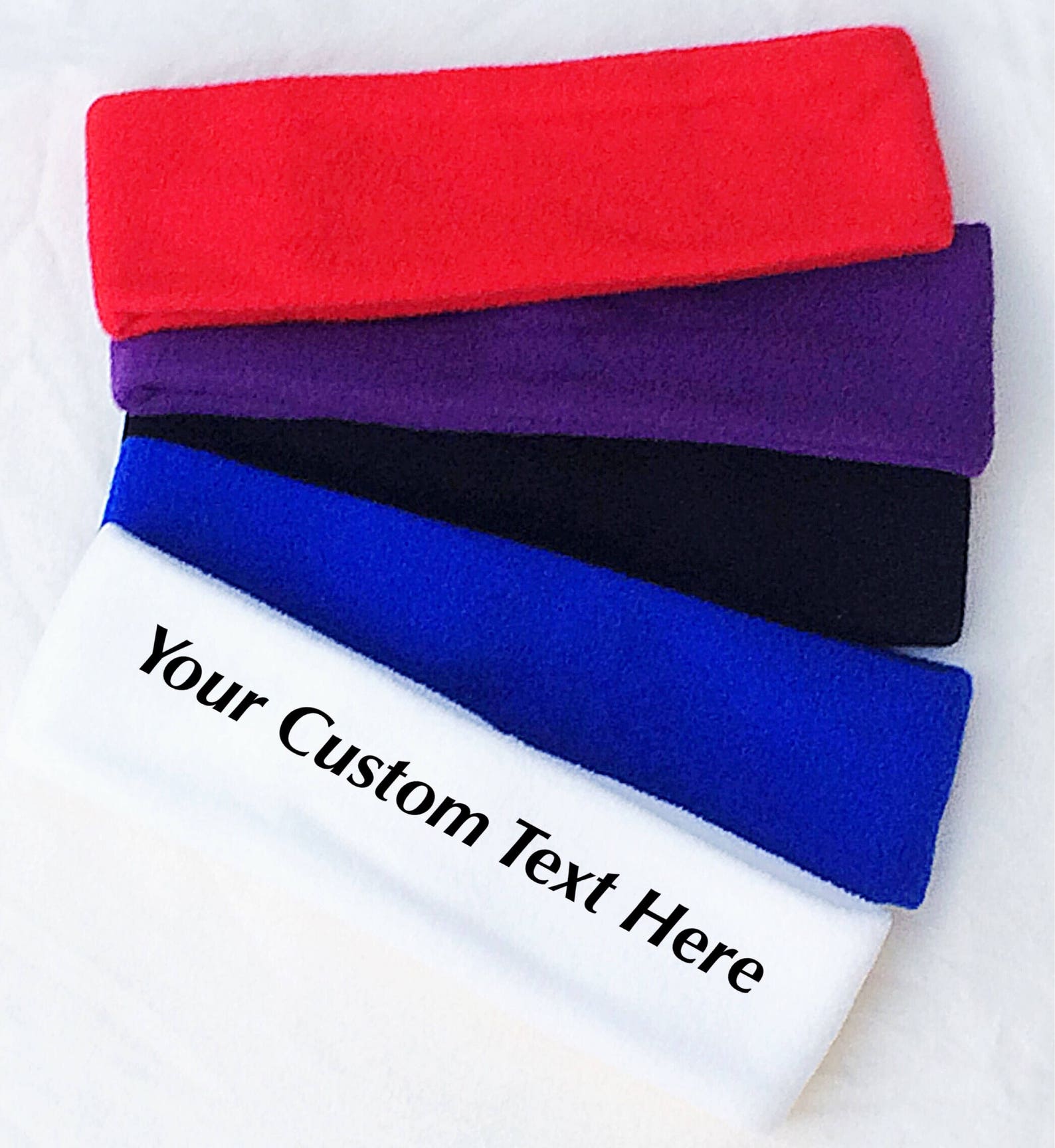 Custom Fleece Headbands Fleece Ear Warmers Ear Muffs Head Etsy