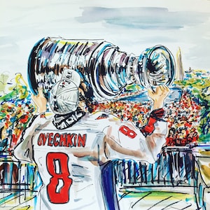 Washington Capitals Stanley Cup Ovechkin Celebration