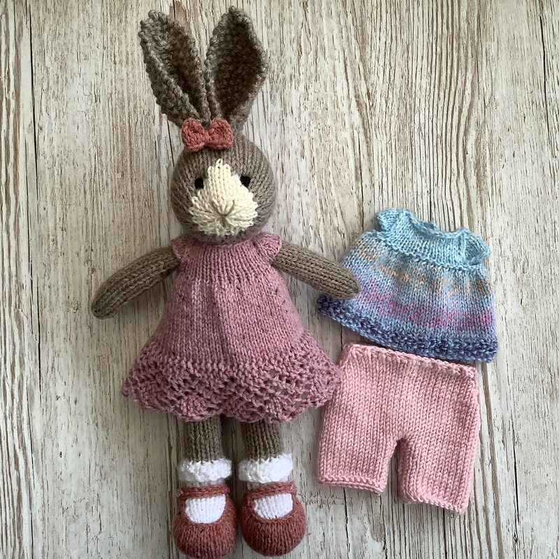 Knit Bunny - Etsy