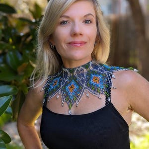 Free shipping! Ukrainian Jewelry. Ukrainian birthday gift. Unique necklace for woman.