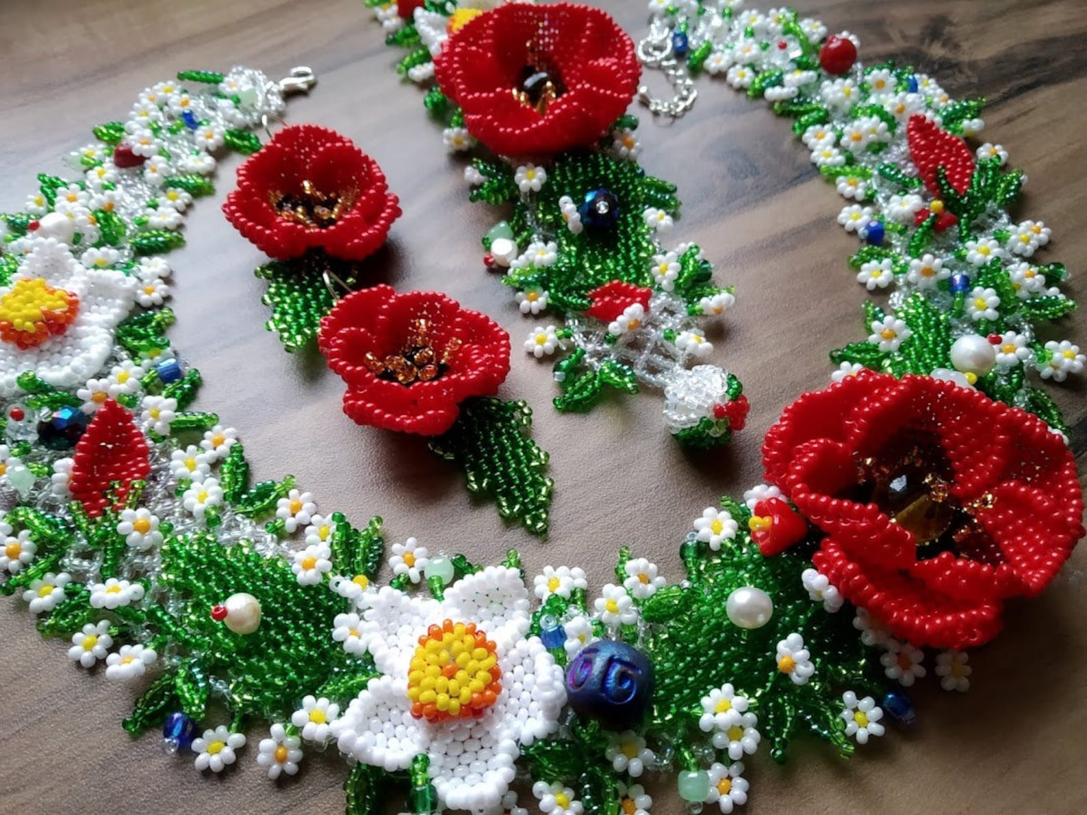 Free Shipping Ukrainian Jewelry. Ukraine. Ukrainian Necklace. Etsy