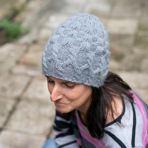 Knitting Pattern For Hat With Cables