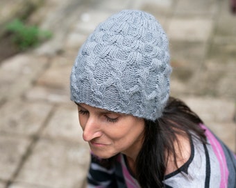 Knitting Pattern For Hat With Cables