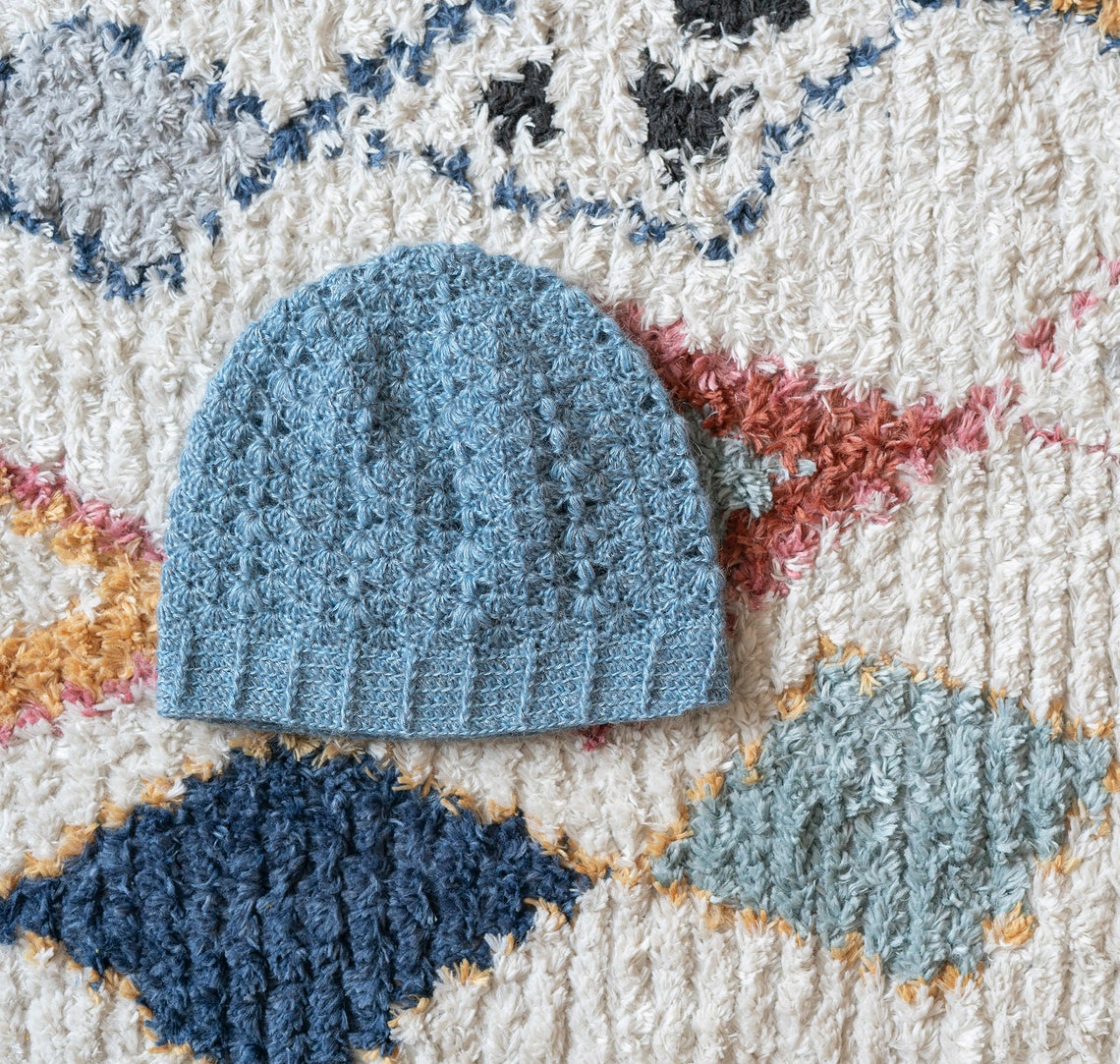 Crochet Pattern for a Textured Hat - Etsy