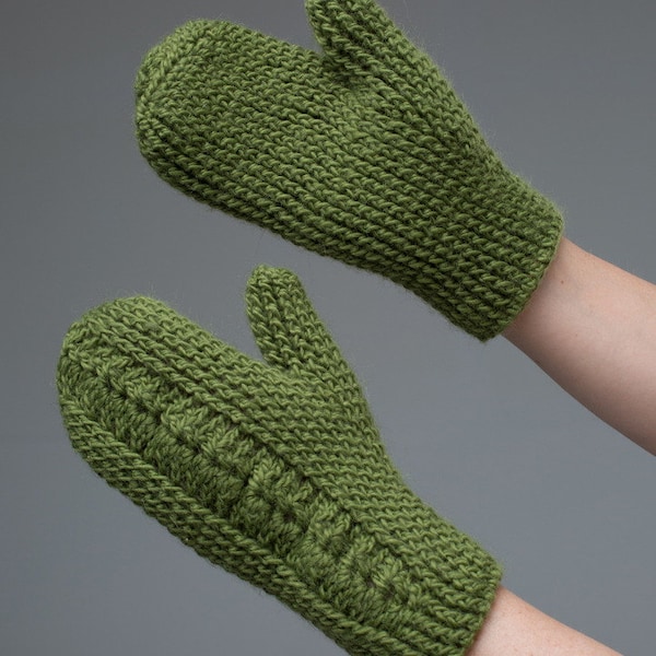 Warm Thick Mittens Crochet Pattern