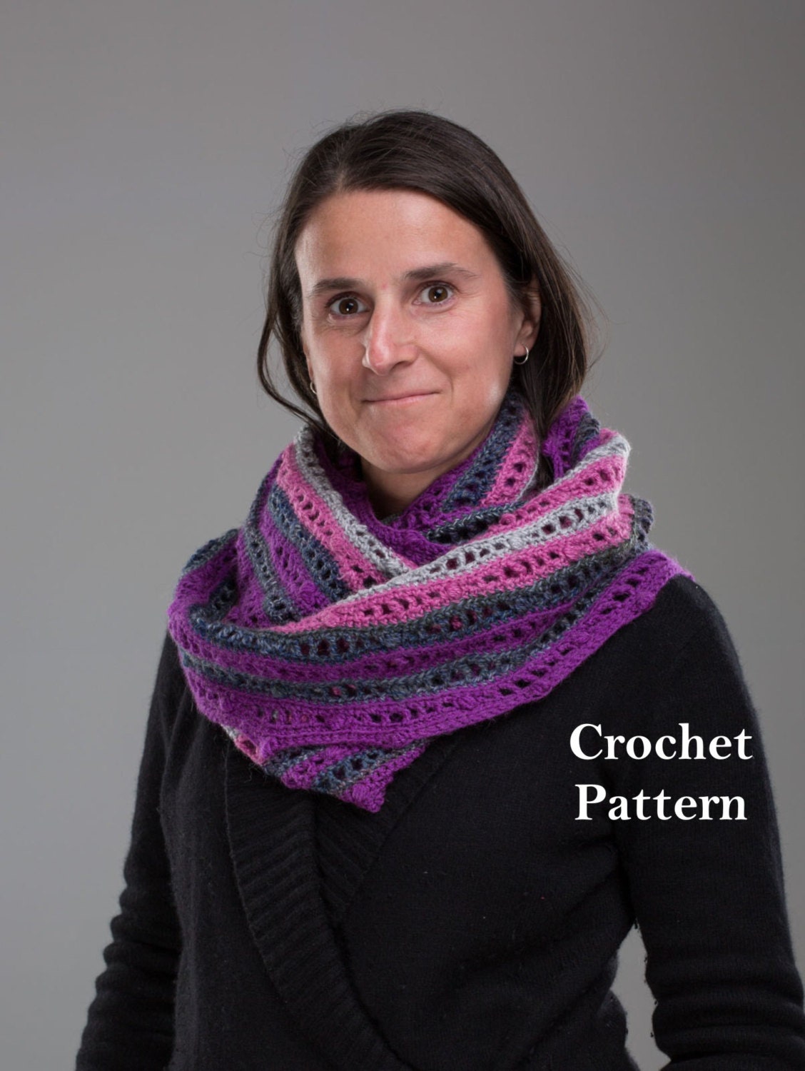 Infinity Scarf Cowl Crochet Pattern - Etsy