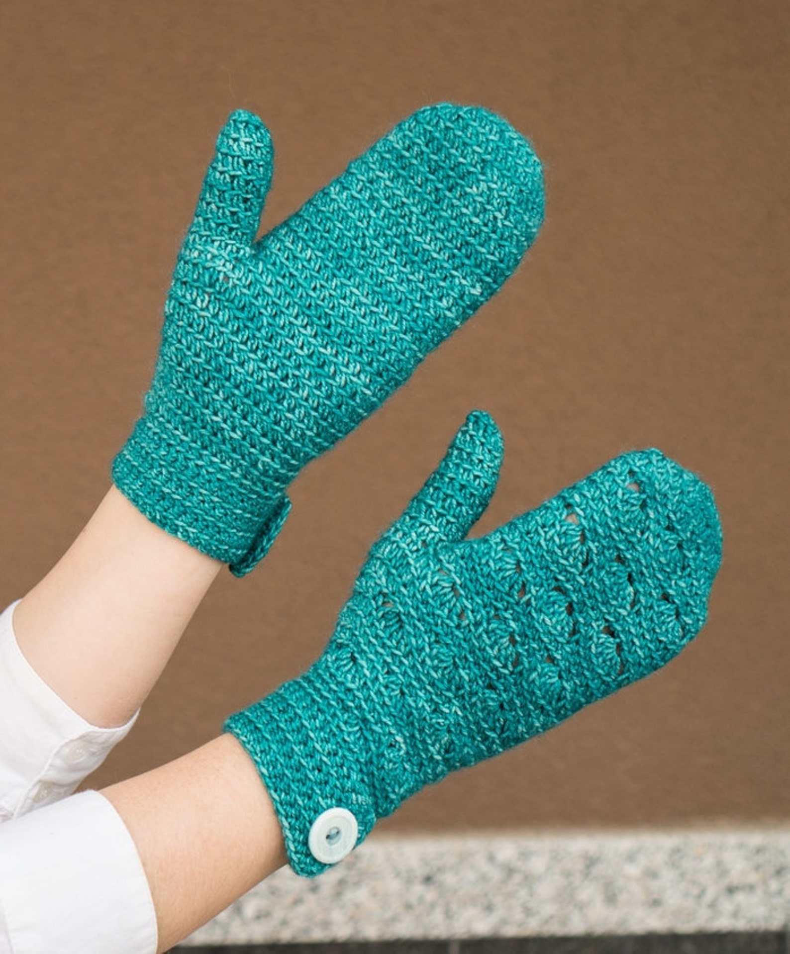 Cute and Cozy Mittens Crochet Pattern Etsy