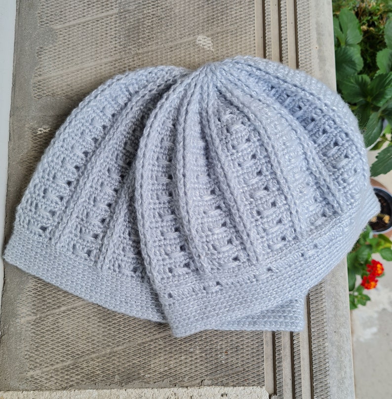 Crochet Pattern for a Textured Hat - Etsy