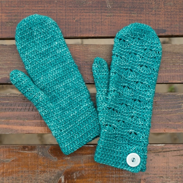 Cute and Cozy Mittens Crochet Pattern