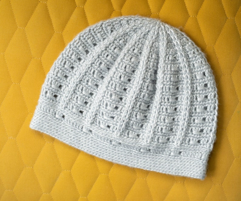 Crochet Pattern for a Textured Hat - Etsy