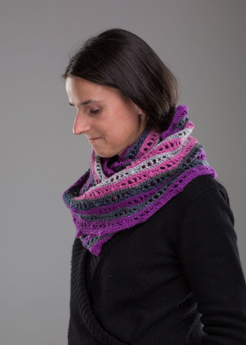 Infinity Scarf Cowl Crochet Pattern - Etsy