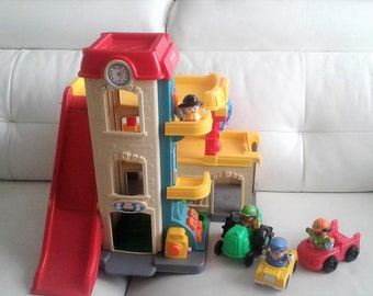 vintage fisher price little people garage
