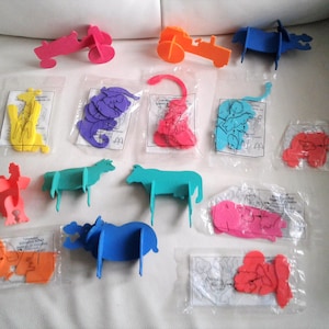 McDonald’s Happy meal jouets Très rare 1992 Jungle Animaux et animaux de ferme, Lot De 15