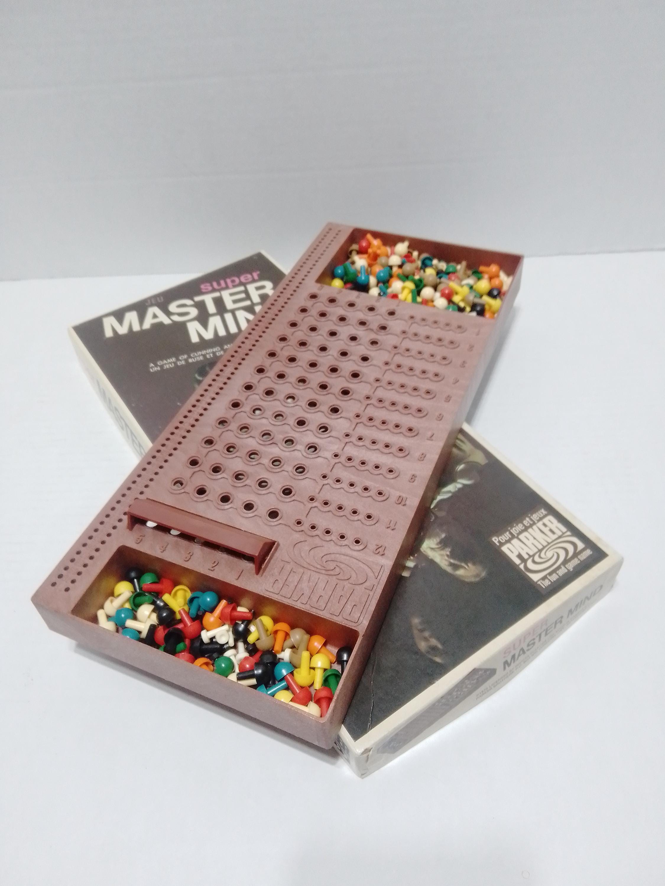 SUPER Master Mind Game, Vintage Board Game, Parker Brothers, 1975