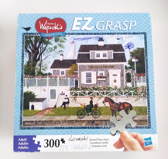 Charles Wysocki 300pc Puzzle Ravenswhip Cove Extra thick pieces 100% complete
