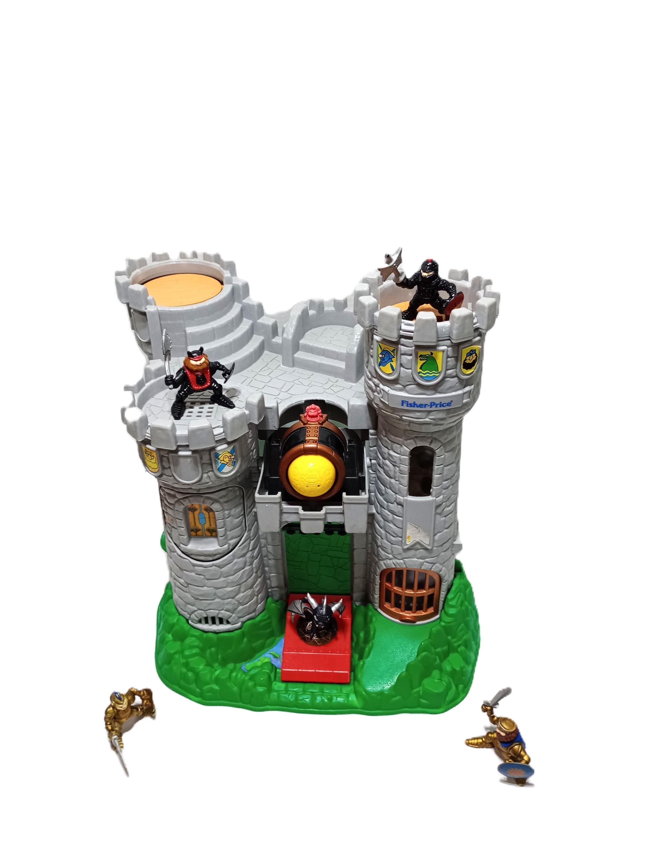 Fisher Price 1994 Great Adventures Castle Piece Castle With