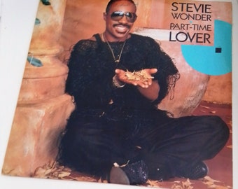 Stevie Wonder - Part-Time Lover (1985), vinilo, 12", 45 RPM, disco de vinilo Motown, raro