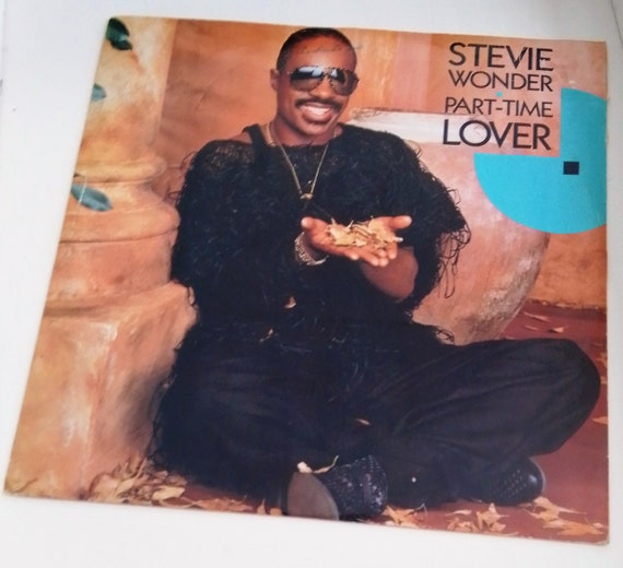 1985 Stevie Wonder Part-time Lover , Vinyl, 12, 45 RPM Motown Vinyl Record  Rare 