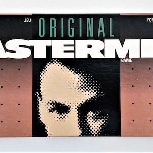 Vintage Super Mastermind 1975 Game By Chieftain RARE Board Game Boxed & Instructions Great condition.