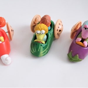 McDonald&#39;s Fraggle Rock- Muppets Jim Henson Happy Meal Toys 1988 Set of 3