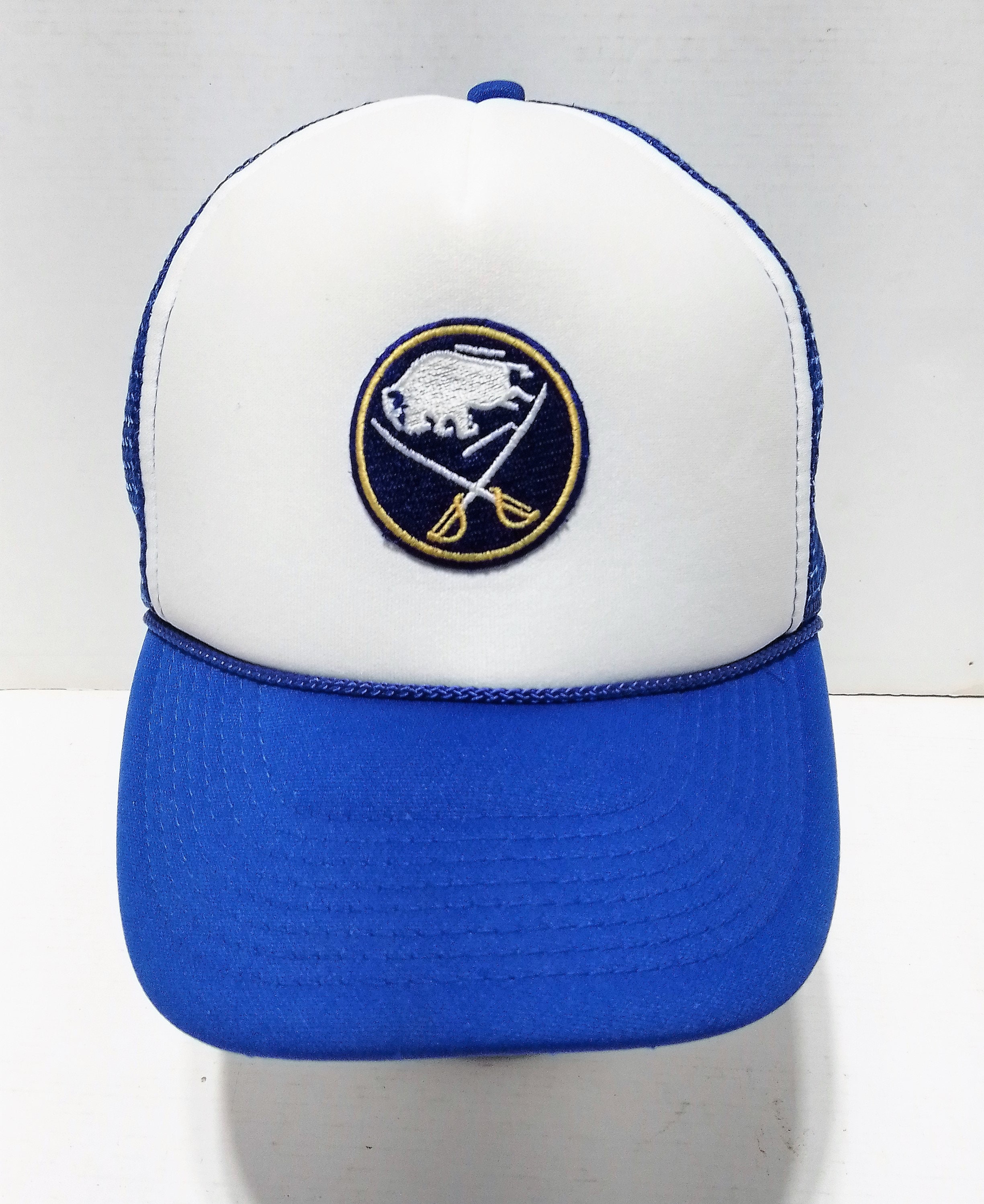 Buffalo Sabres Vintage 90's Twins Enterprise Big Logo Snapback Cap Hat - NWT