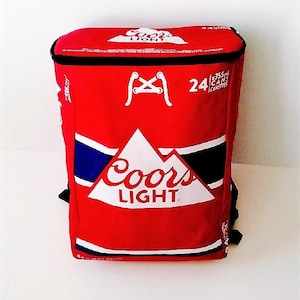 Coors Light Insulierte Bier Montreal Canadiens NHL Rucksack Kühltasche 24 Dosen Reisen Angeln Wandern