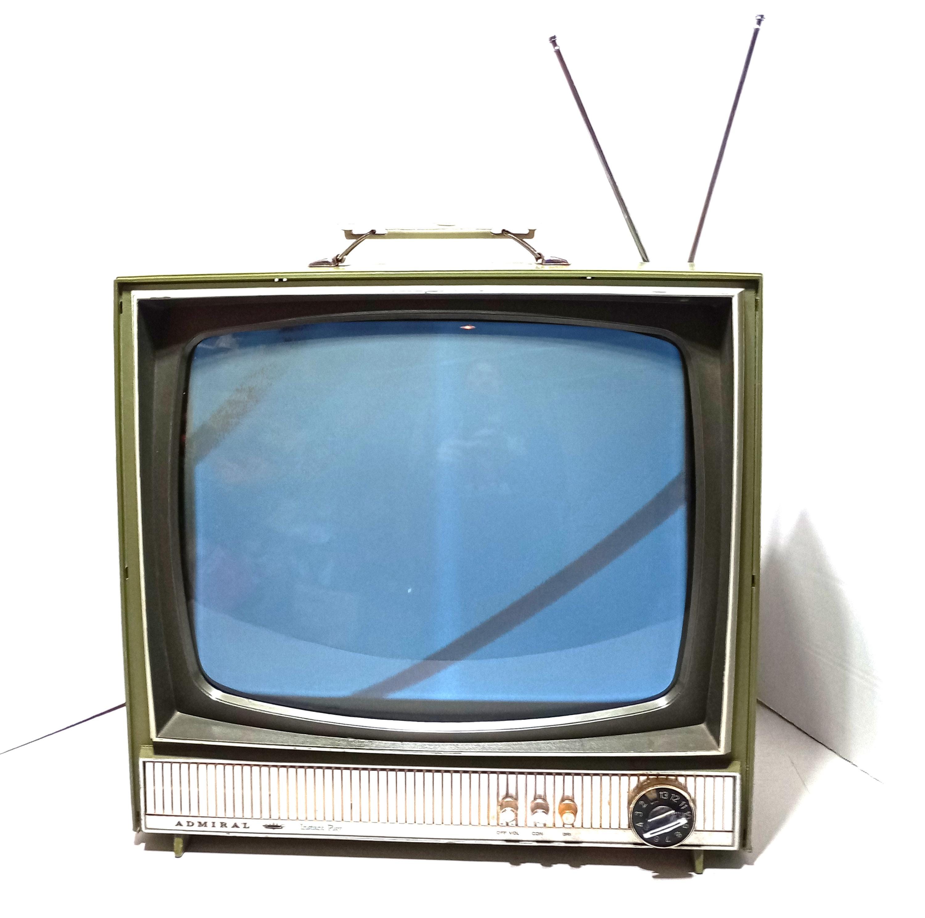 1960s vintage portable television - Etsy 日本