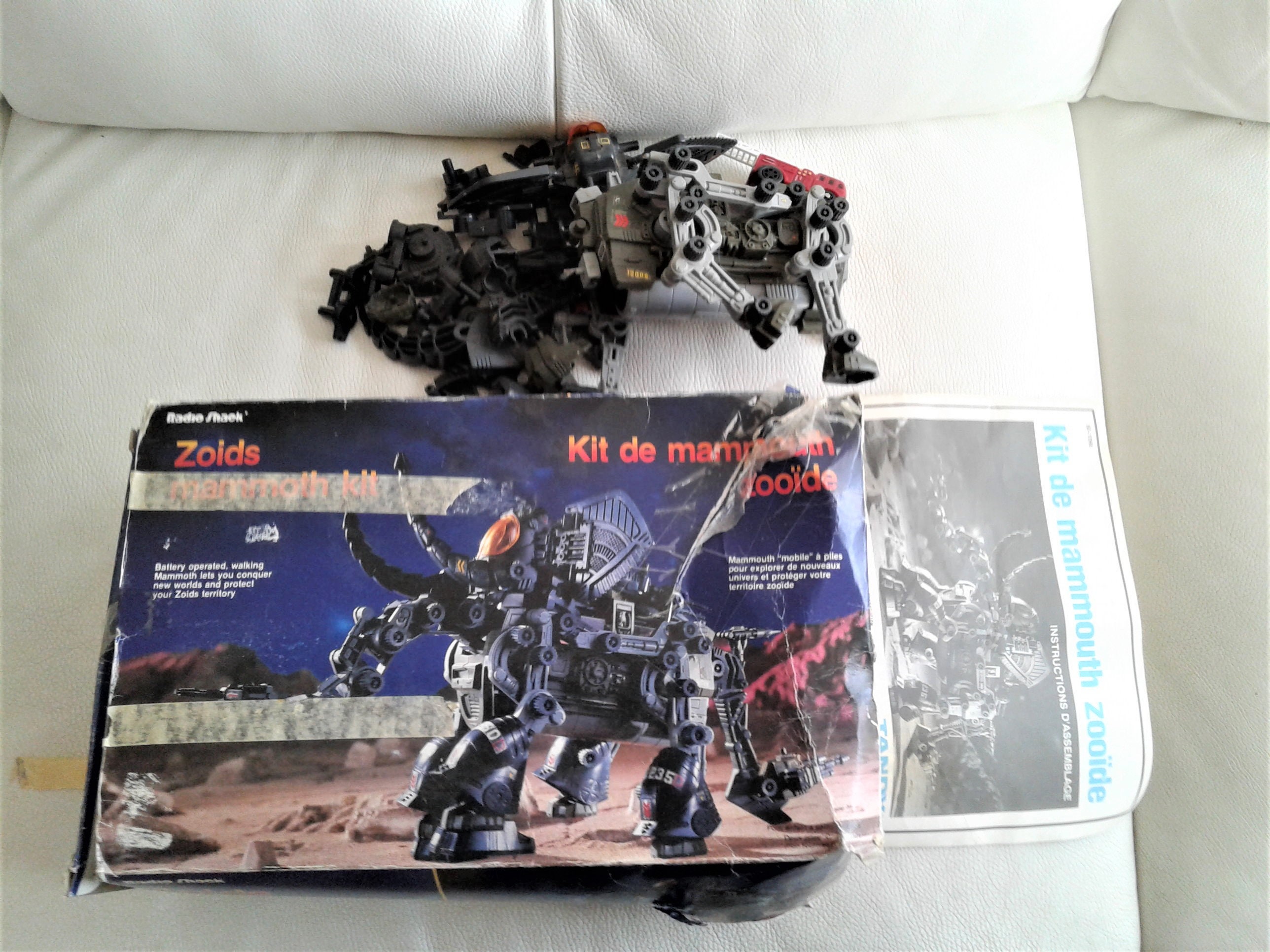 Vintage 1980'S Zoids Mammoth Kit • 60-1066 • Radio Shack | Tandy