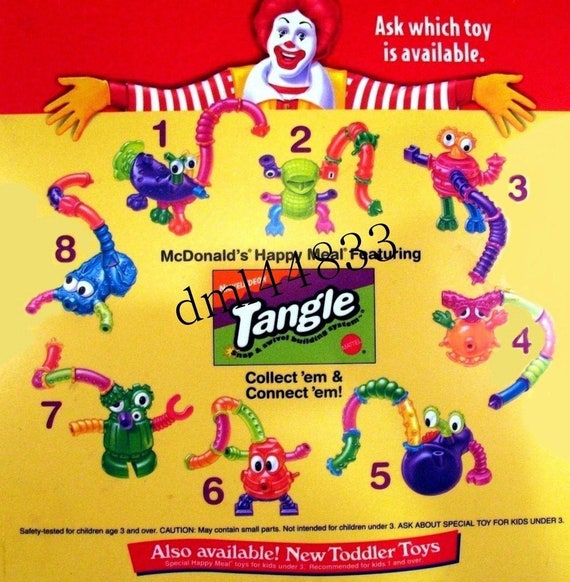 mcdonald's nickelodeon toys