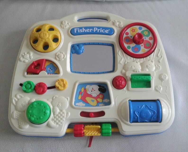 fisher price crib activity center