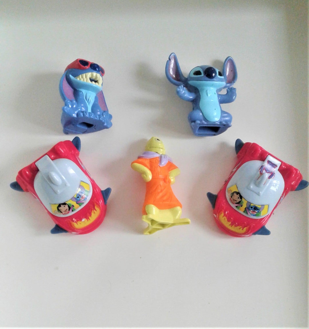 Disney, Toys, Disney Lilo Stitch Cake Toppers Figures Lot Preowned