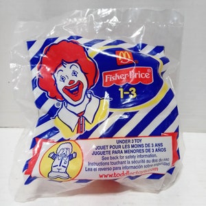 Ronald MacDonald vintageMattel figurine MacDonald&#39;s Collectible Clown Toy, 2004 1-3 Brand new and seal