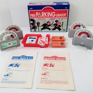 1988 Free Parken Monopoly Game Parker Brothers Komplett in sehr gutem Zustand