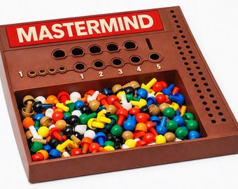 Vintage MASTERMIND Super Master Mind Game Replacement Pieces Parts