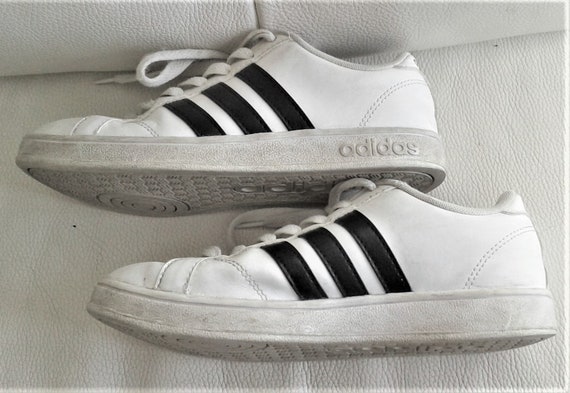 Adidas Neo Womens Size 5 Black and White Baseline Shoes Online in India