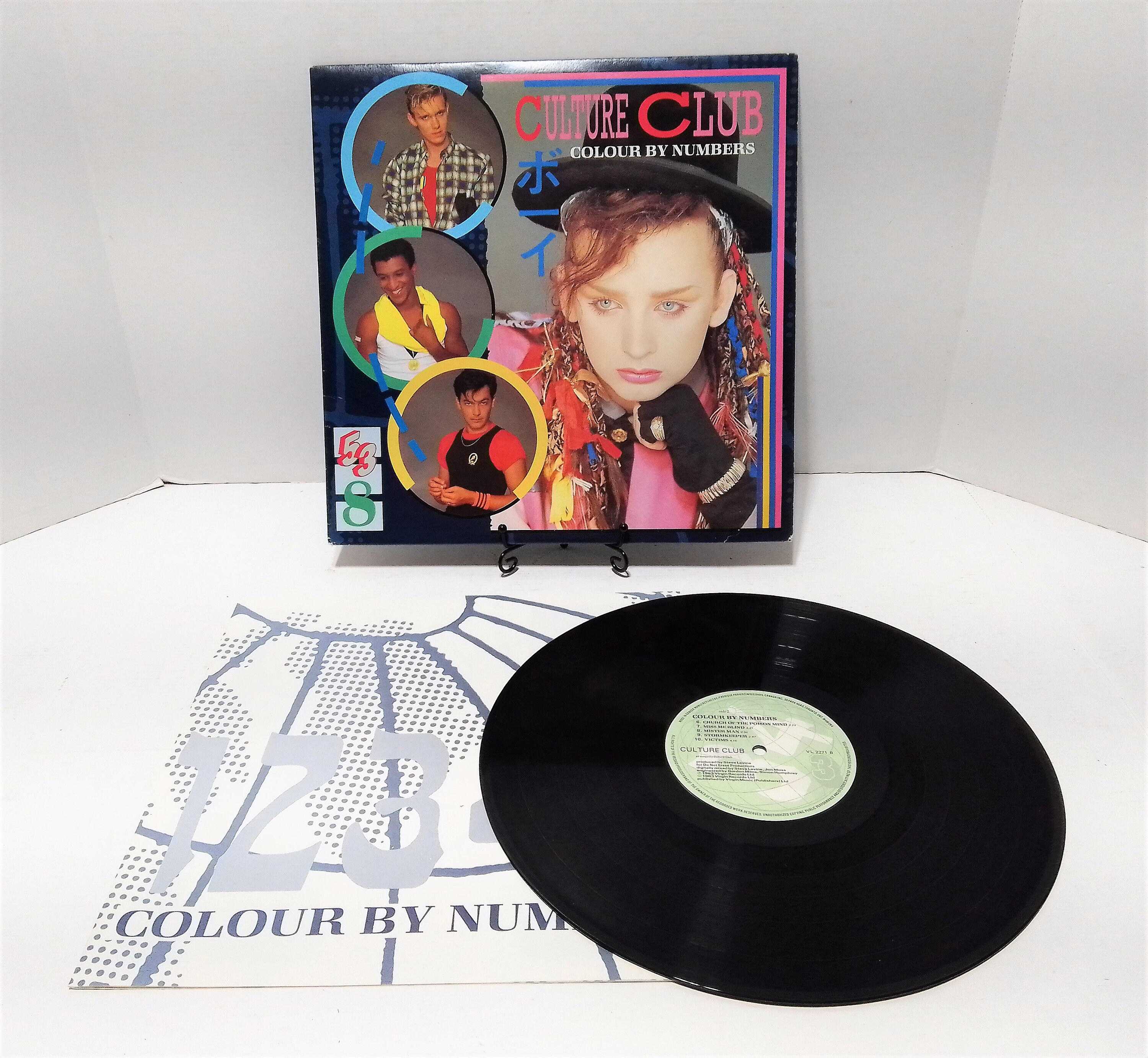 Culture Club - Colour by Numbers LP Vinyl 1983 Virgin/epic Records