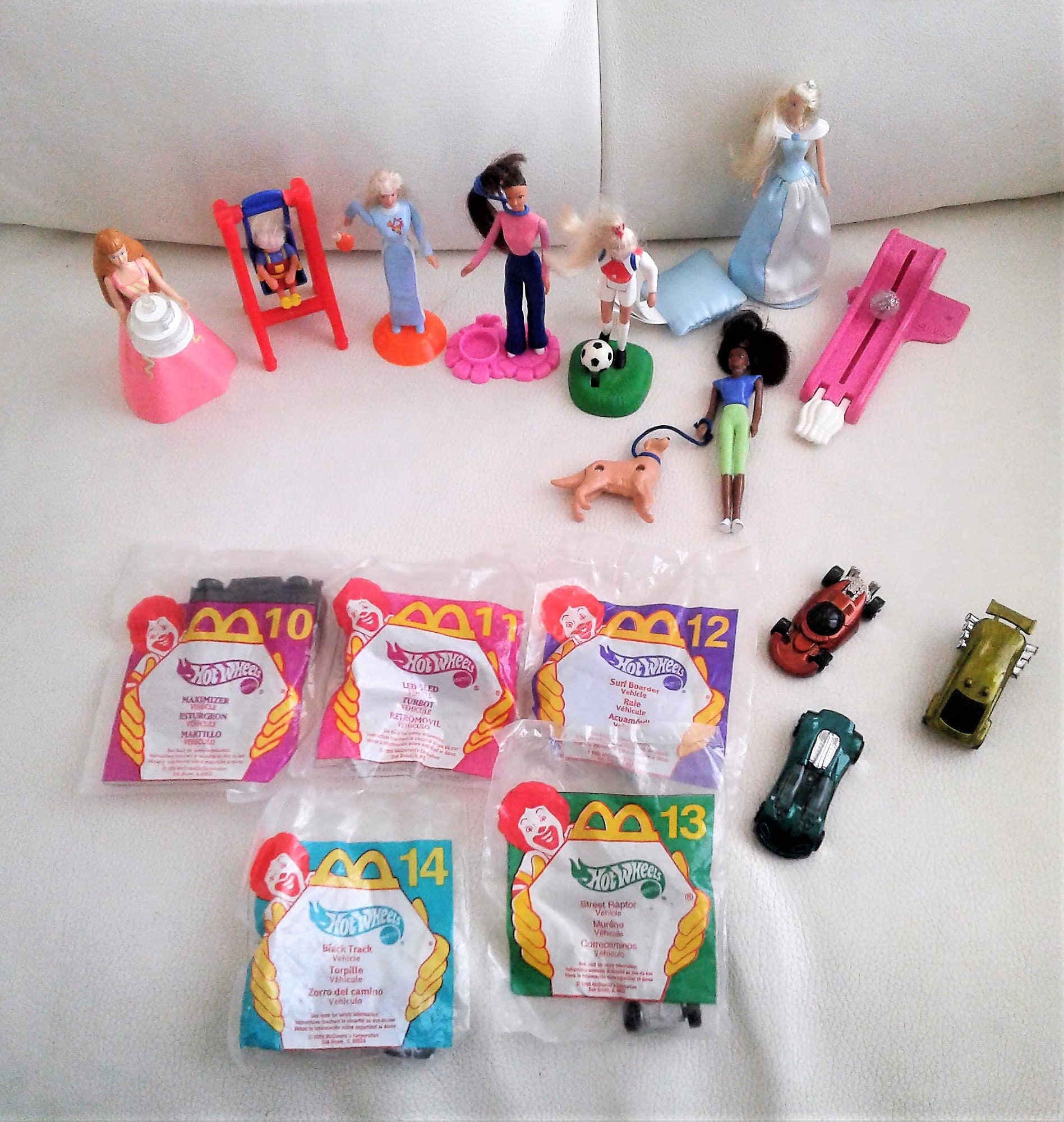 Mcdonald's Happy Meal Toys 1998 – Barbie and Hot Wheels Mcdonald's Happy Meal Toys 1998 – Barbie and Hot Wheels